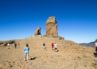 Roque Nublo  70 meter höga monolitstenen Roque Nublo : Gran canaria, Maspalomas